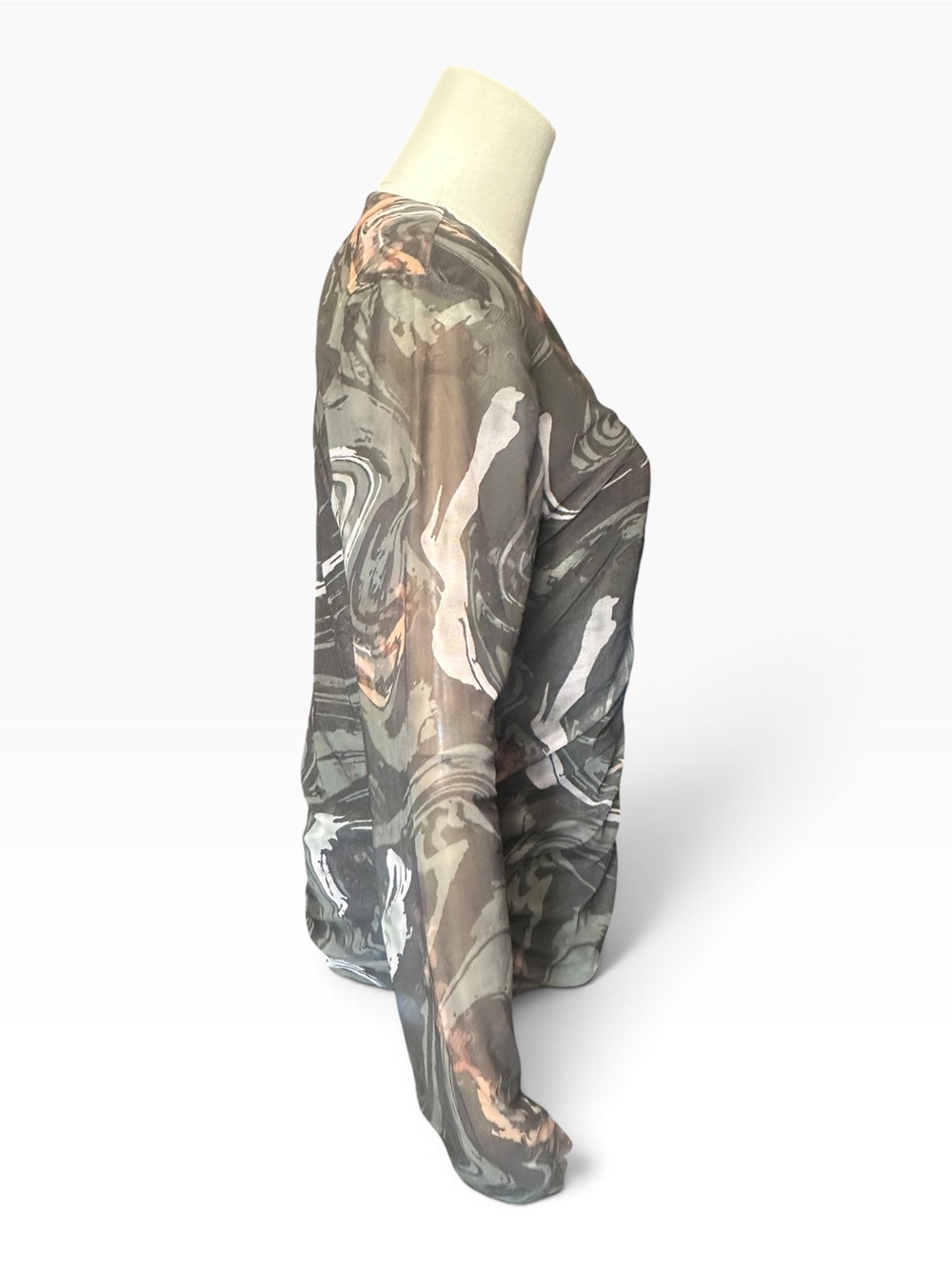 Bailey 44 Vanity Mesh Ruched Top - Picture 4 of 7